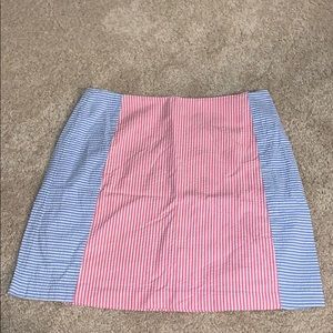 Vineyard Vines seersucker skirt